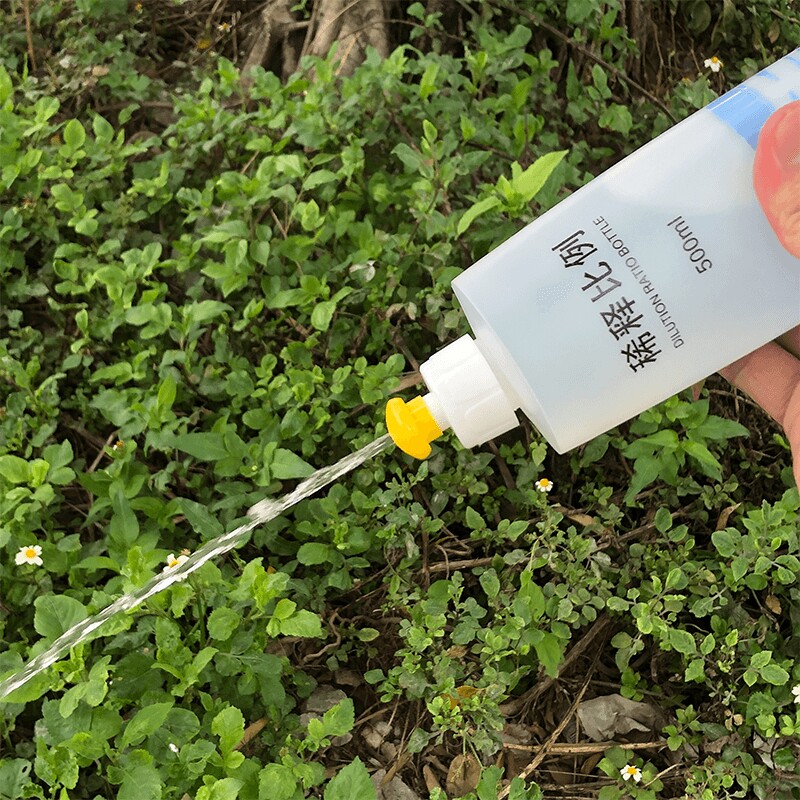 配比瓶挤压瓶稀释比例瓶盖子炮头盖洗洁精空瓶宠物沐浴露手拉拔盖