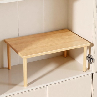 分层架收纳神器增高置物架衣柜分层隔板隔断卧室多层柜内承重简易