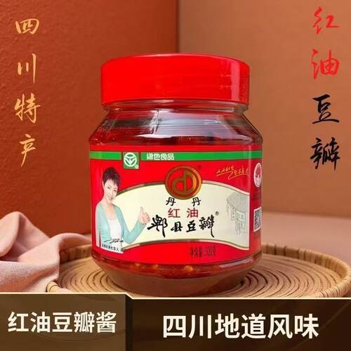 丹丹500g瓶红油郫县豆瓣酱