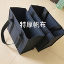 特厚帆布手提工具包大容量便携式 耐磨耐用收纳袋子电工维修手提包