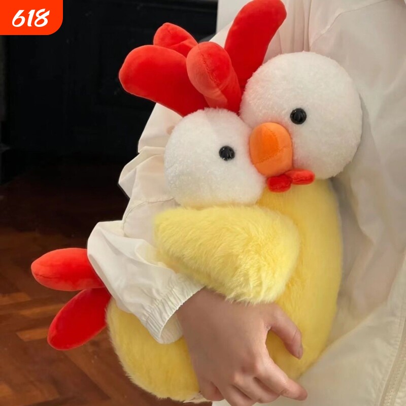 一杯鸡玩偶喔喔奶糖钥匙一杯鸡卡通毛绒玩具公仔呆萌可爱小鸡玩偶