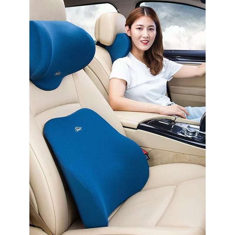 汽车头枕腰靠汽车头枕腰靠套装靠背护腰护颈枕腰靠垫车用靠枕