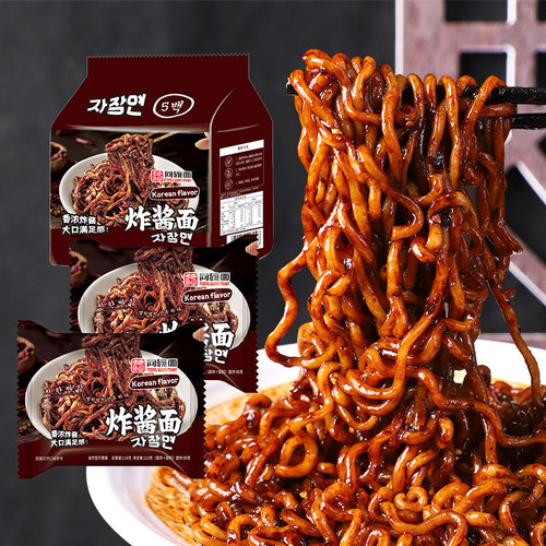 同碗面丨韩式炸酱面113g正宗速食拌面泡面方便面杂酱面夜宵美食