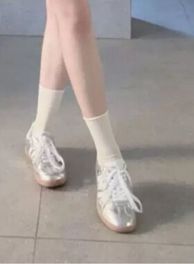 现货直发samba男女防滑德训鞋低帮耐磨运动桑巴经典平底休闲板鞋