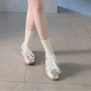 现货直发samba男女防滑德训鞋低帮耐磨运动桑巴经典平底休闲板鞋
