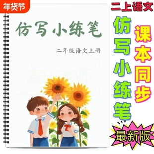 2025秋二年级上册语文1-8单元仿写小练笔二年级上册课后小练笔专项练习仿写经典范文归纳二上课后小练笔课本同步每日一练老师推荐
