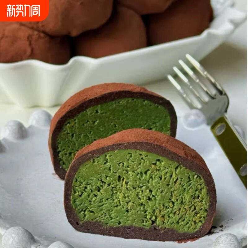 迪拜软糯曲奇口感绵密不腻追剧必备糕点香糯拉丝零食生巧西式糕点