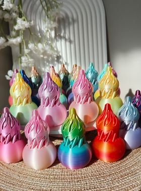 3d打印旋转葫芦7cm玩具二合一拼接创意玩具解压益智休闲堆堆乐