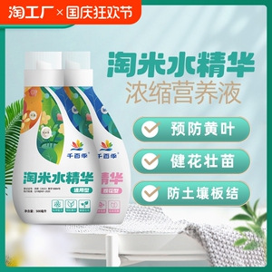 千百季旗舰店淘米水营养液活力素花肥植物家庭通用植物花卉肥料