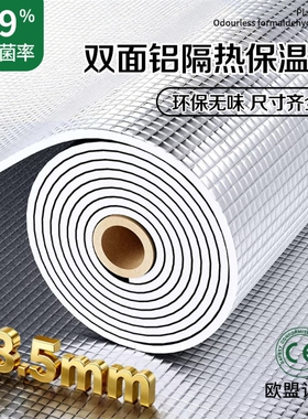 隔热膜阳光房窗户防晒双面铝贴膜