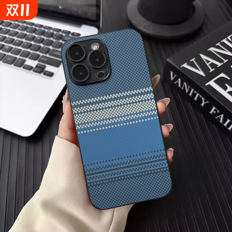 适用iqoo13/12pro手机壳IQOONEO8/9/10pro+商务凯夫拉11贴皮纹Neo6se男女z8/z9x时尚z10turbo肤感z7i潮保护套