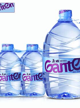 景田饮用天然泉水4.6L*2/4桶家用办公煮饭泡茶冲奶饮用水整箱批发