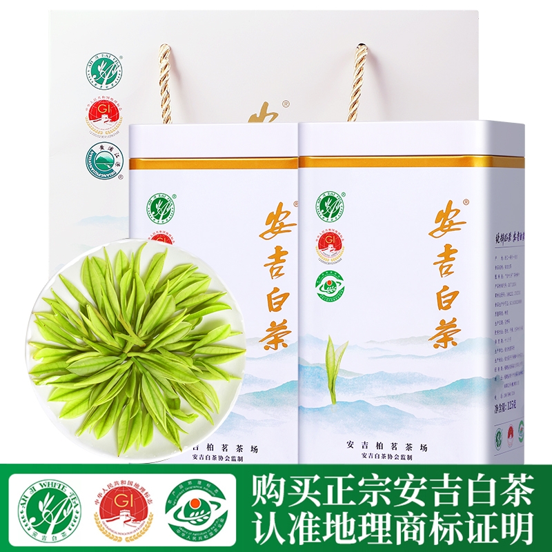 2025新茶正宗安吉白茶明前头采特级白茶绿茶散装春茶茶叶自己喝