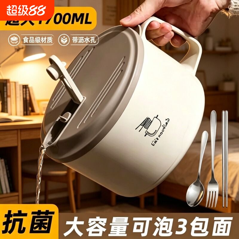 宿舍用食品级带盖耐高温打饭盒图片