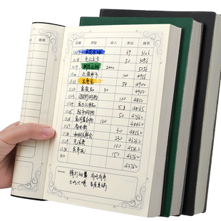 a5记账本手帐明细账家庭理财笔记本子现金日记账本a6家用收支帐本儿童小学生零花钱生活日常明细记账簿公司