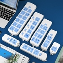 不带线插线板10A无线电源插座自接线板大功率排插USB开关家用多孔