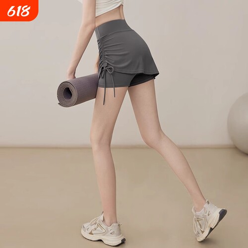 瑜伽服女收腹提臀运动短裤健身裤