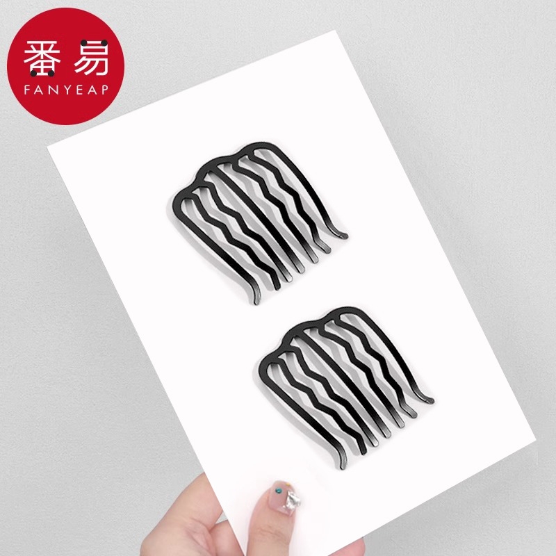 插梳/盘发AD1sn0-插头饰春夏季新款丸固定器发卡盘插梳丸子