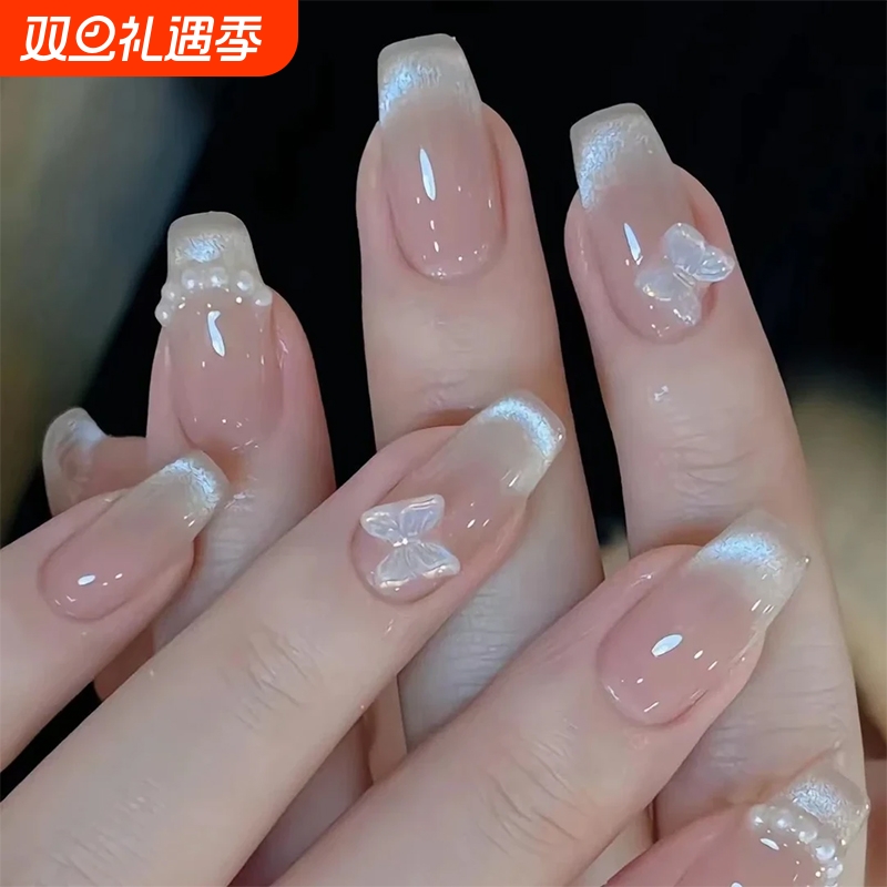 晶石猫眼加粘甲贴片|千人加购