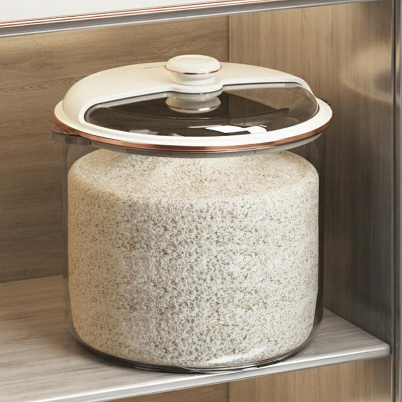 艾仕可大容量防虫防潮米桶家用密封米缸装大米面粉猫粮狗粮储粮桶