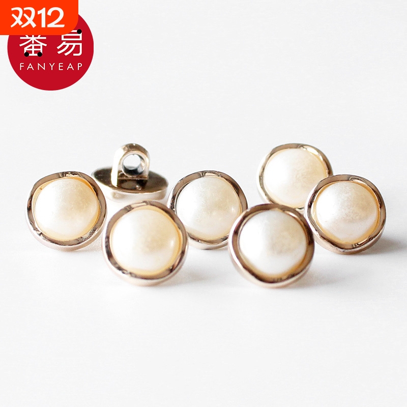 纽扣/珍珠AF1sn0-外套圆形针织衫小纽扣上衣开衫钮扣女士百搭时