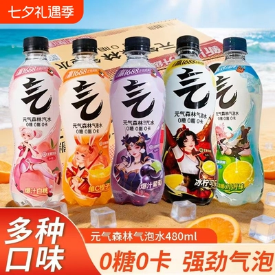 元气森林气泡水480ml*15瓶整箱