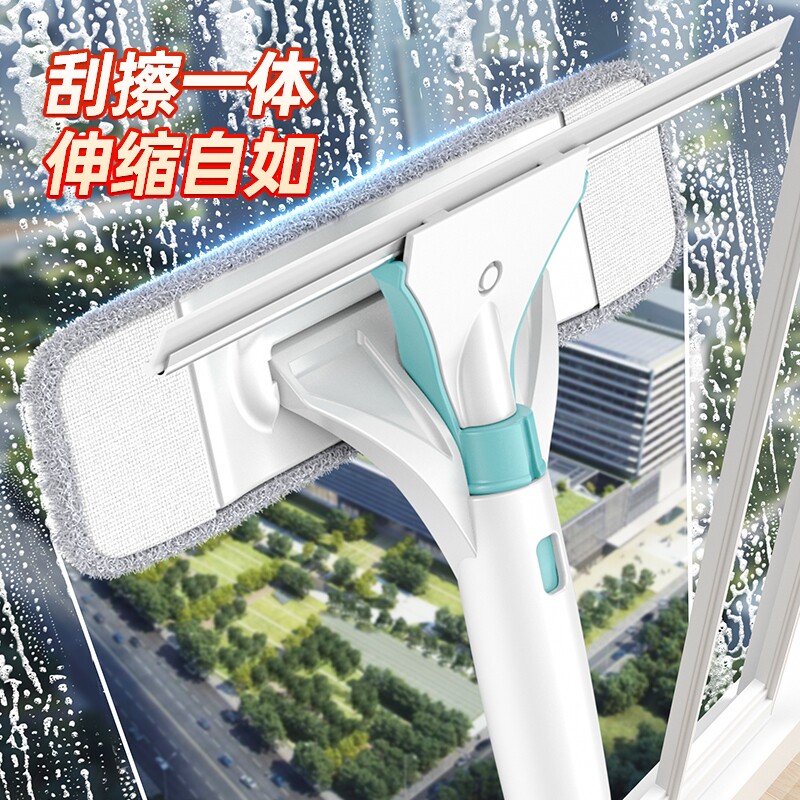 2025新款家用擦窗户外神器清洁洗刮玻璃高层双面家政专用保洁工具
