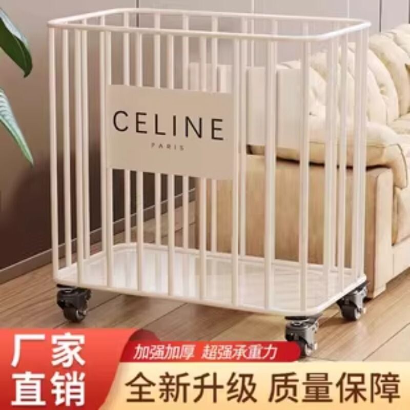 瑜伽垫收纳神器家用推车带轮可移动健身器材收纳筐运动工具置物架