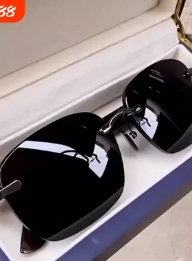 帝王款2025年新款开车钓鱼太阳镜男气质专用偏光墨镜男飞行员遮阳