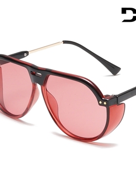 时尚大框网红墨镜D家个性双梁男女通用防紫外线太阳眼镜潮流必备