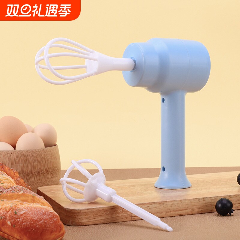 亚马逊新款打蛋器手持电动打奶器羊奶咖啡搅拌器奶泡器电动搅拌棒
