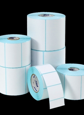 三防热敏标签纸60*40 30 20 70 50 80 90 100x100 150不干胶条码打印机E邮宝空白防水贴纸超市电子秤价格称纸