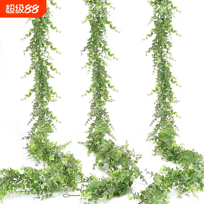 人造绿植藤蔓桉树花环尤加利