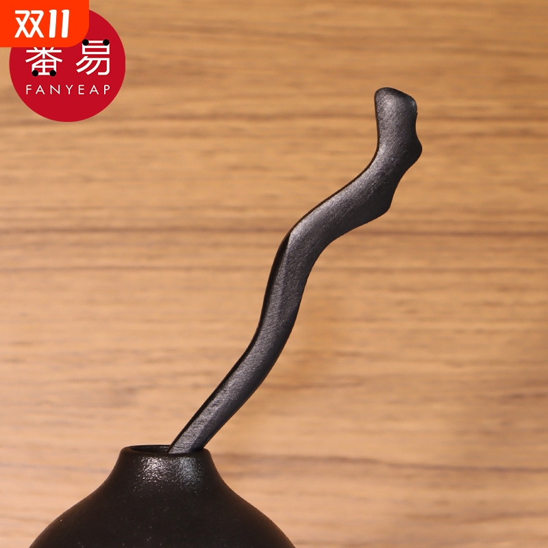 发簪/木AB1sn0-汉服古风发钗日常盘发用简约木钗流苏步摇中式
