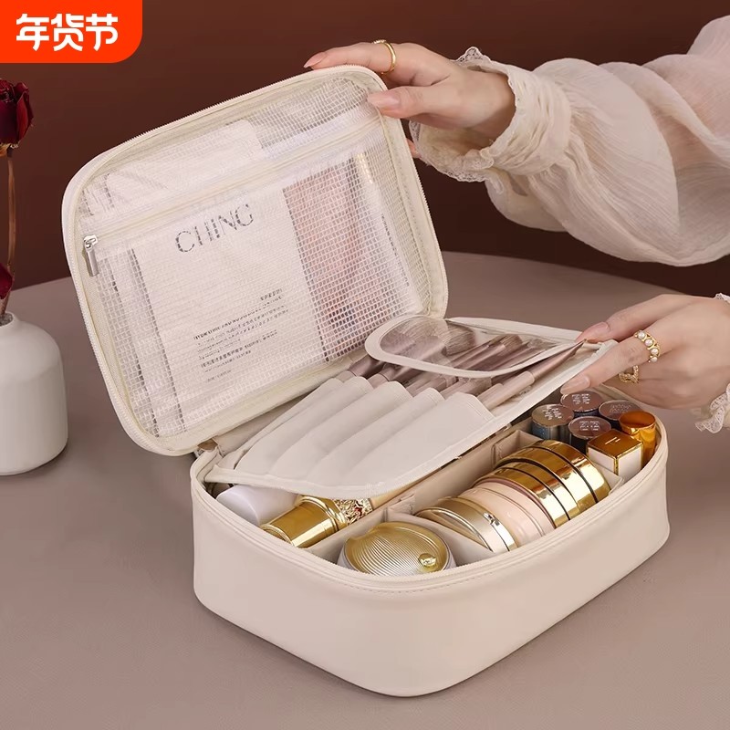 卫小净化妆包女大容量便携2025新款轻奢高端网红旅行化妆品收纳袋