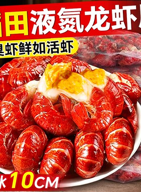 小龙虾尾鲜活冷冻无冰衣虾球鲜冻批发加热即食小龙虾大号超大新鲜