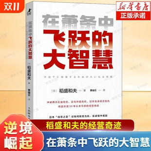 著 稻盛和夫 六项精进经营十二条心作者 曹岫云 人生哲学企业管理经营之道书籍 在萧条中飞跃 企业危机中生存 大智慧
