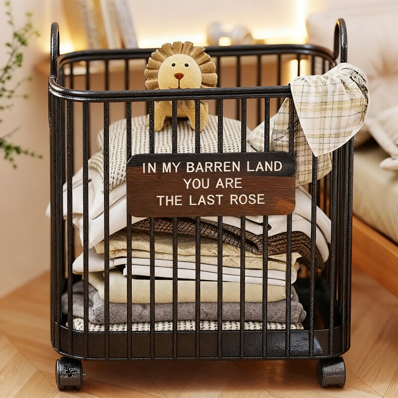 床边晚上放衣服神器卧室床头衣帽架主卧落地开放式镂空衣物收纳筐