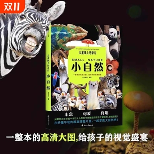 正版 视觉盛宴少儿科普绘本百科全书课外读物绘本漫画 书籍 高清大图给孩子 小自然绘本儿童纸上纪录片一整本