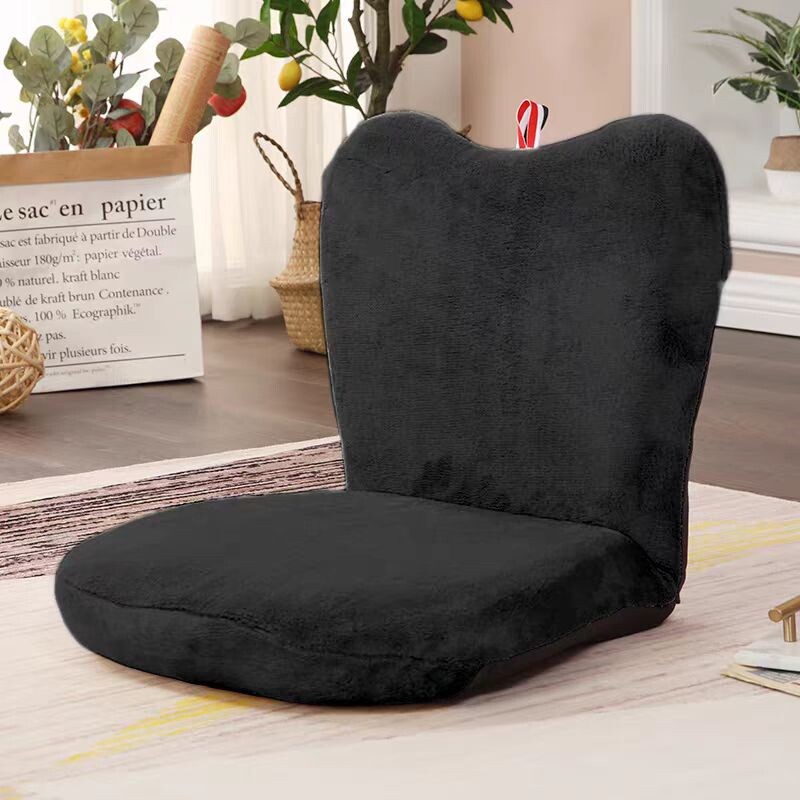 日式懒人沙发阳台躺椅床上无腿靠背休闲椅榻榻米座椅飘窗单人椅子