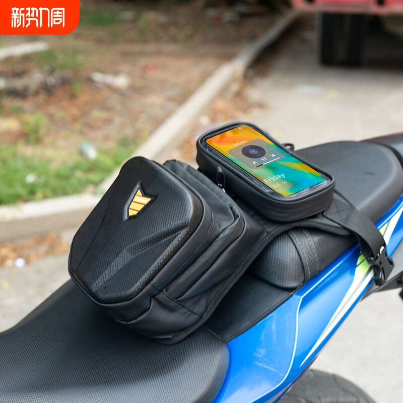 摩托车腿包男机车腰包男士斜挎包运动多功能男款背包骑行工具