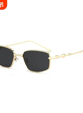 小众设计感金属框飞行员太阳眼镜