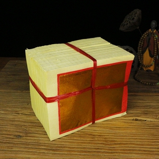 6寸1000张金银纸初一十五过节黄纸烧金纸用品祖先门口