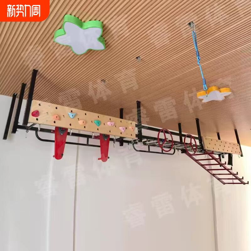 体适能攀爬架健身路径室内云梯瑜伽单杠上肢力量体能馆训练器材