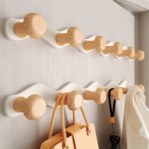 免打孔壁挂衣帽架|超5.1万次加购