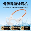Tayogo真骨传导游泳耳机无线蓝牙水下防水专业运动跑步MP3不入耳