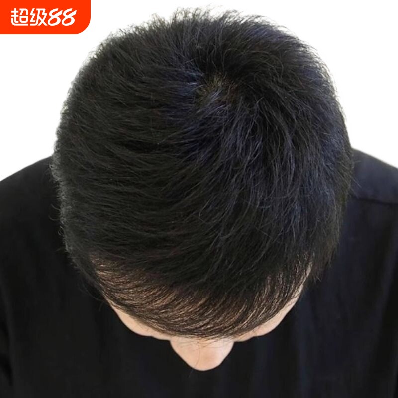 真人发短发男士假发|千人加购