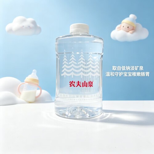 农夫山泉婴儿饮用天然水低钠淡矿