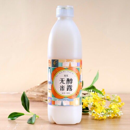 苏州桥桂花无醇米露1L