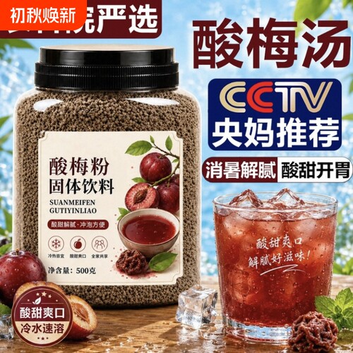 酸梅汤粉冲饮固体饮料500g